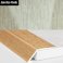 Aluminium Self Adhesive Wood Effect Door Threshold Ramp  