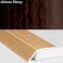 Aluminium Self Adhesive Wood Effect Door Threshold Ramp  