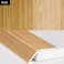 Aluminium Self Adhesive Wood Effect Door Threshold Ramp  