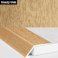 Aluminium Self Adhesive Wood Effect Door Threshold Ramp  