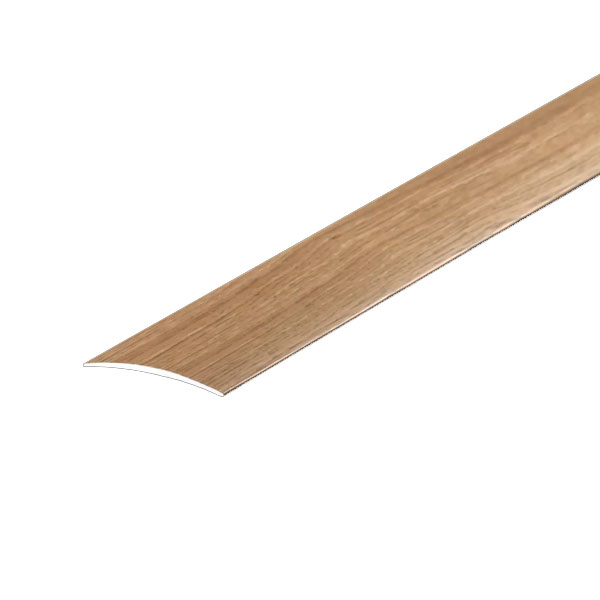 Self-Adhesive Aluminium Wood Effect Door Threshold Edging Trim