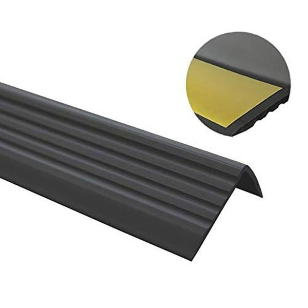 Self Adhesive Bullnose Stair Nosing Rubber Angle Step Edge