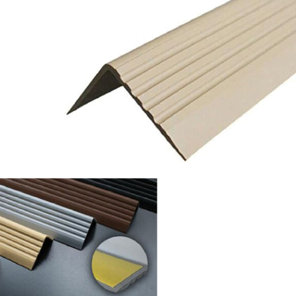 Self Adhesive Stair Nosing Bullnose Stair Nosing Rubber Angle Step Edge