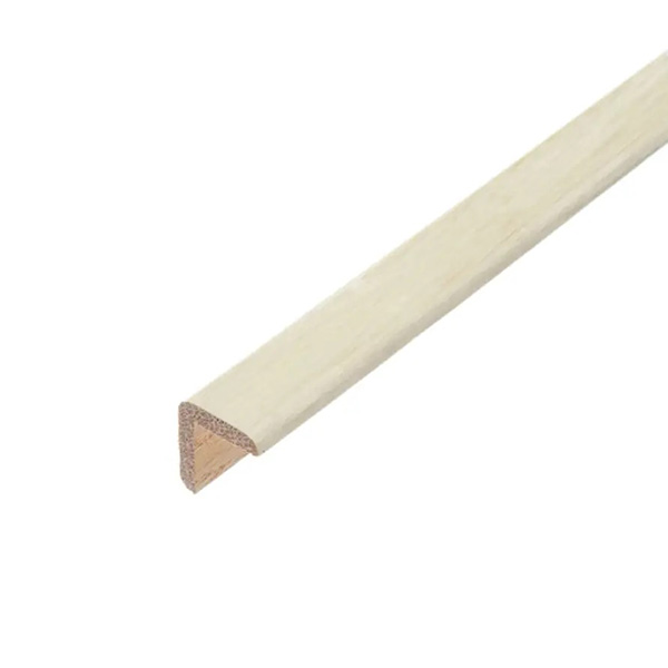 Solid Oak Corner Moulding Beading Cushion Profile For Stairs, Steps 21mm x 21mm