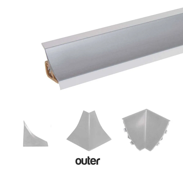 PVC Countertop Splashback Edging Trim Profile for Worktop Profile Strip