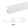 PVC Countertop Splashback Edging Trim Profile for Worktop Profile Strip