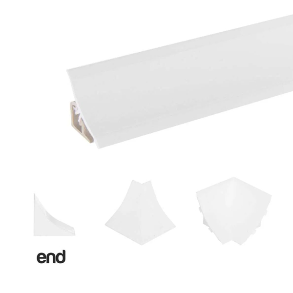 PVC Countertop Splashback Edging Trim Profile for Worktop Profile Strip