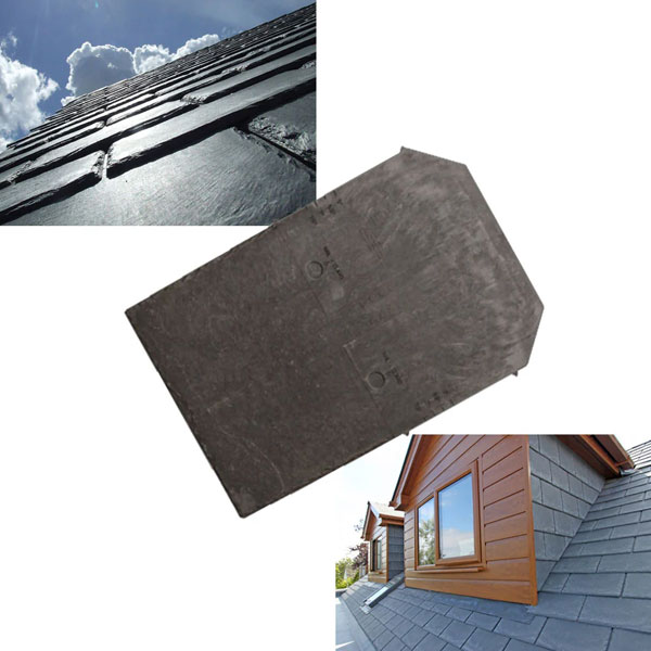 Plastic Slate Tiles Synthetic Tapco Roof Shingles