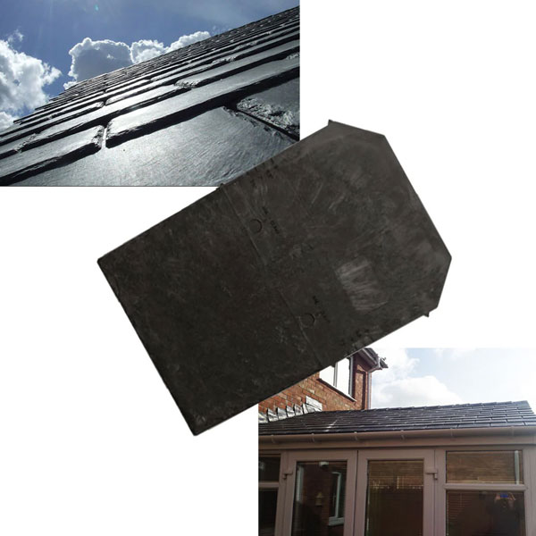 Plastic Slate Tiles Synthetic Tapco Roof Shingles