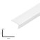 Unequal Angle Plastic Trim PVC Cover Strip Rigid Corner Angle Edging 1m