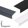 Unequal Angle Plastic Trim PVC Cover Strip Rigid Corner Angle Edging 1m