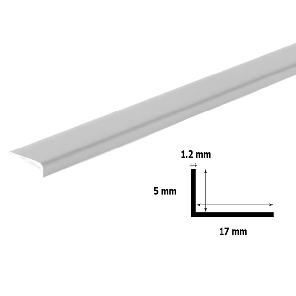 Unequal PVC Plastic Corner 90 Degree Angle Trim 