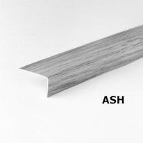 Unequal Wood Effect Plastic PVC Corner 90 Degree Angle Trim 1m Long