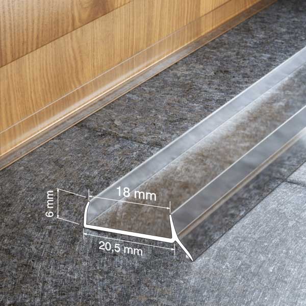 UPVC Kitchen Plinth Sealing StripS For Furniture