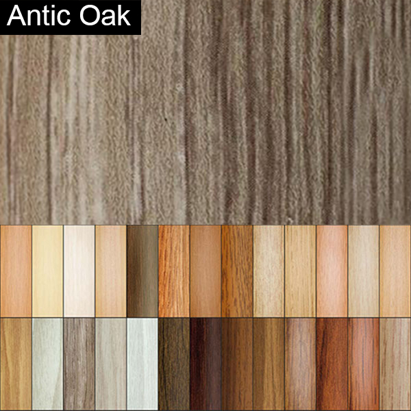 UPVC Self-Adhesive Wood Effect Stair Edge Nosing Trim