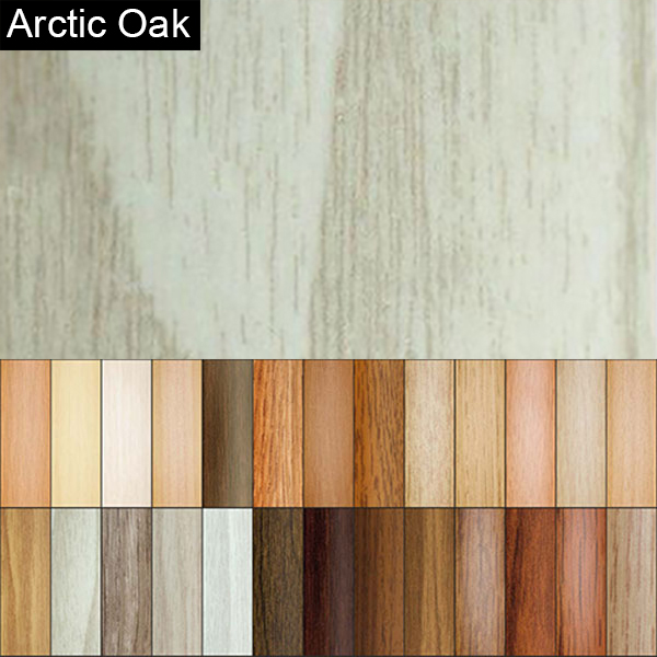 UPVC Self-Adhesive Wood Effect Stair Edge Nosing Trim