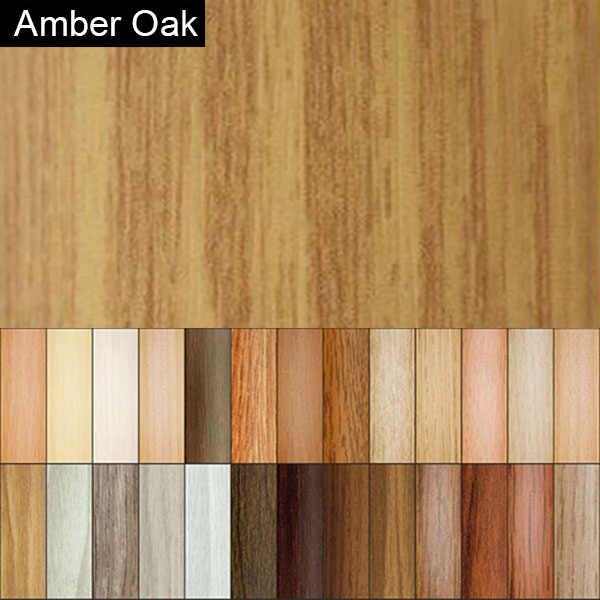 UPVC Self-Adhesive Wood Effect Stair Edge Nosing Trim