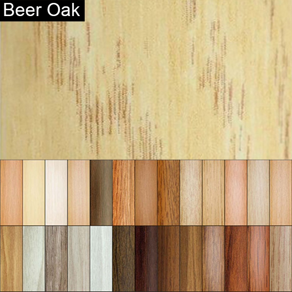 UPVC Self-Adhesive Wood Effect Stair Edge Nosing Trim