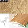 UPVC Wood Effect Screw Fix Door Threshold For Carpet & Laminate Floor