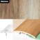 UPVC Wood Effect Screw Fix Door Threshold For Carpet & Laminate Floor