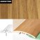 UPVC Wood Effect Screw Fix Door Threshold For Carpet & Laminate Floor