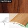 UPVC Wood Effect Screw Fix Door Threshold For Carpet & Laminate Floor