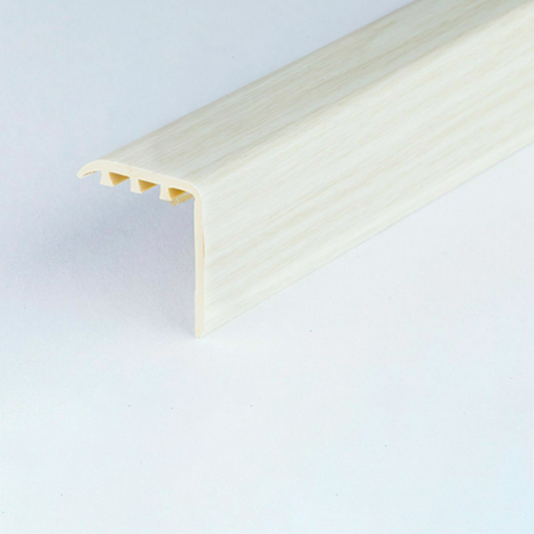 UPVC Wood Effect Stair Nosing Edge Trim 45mm x 22mm