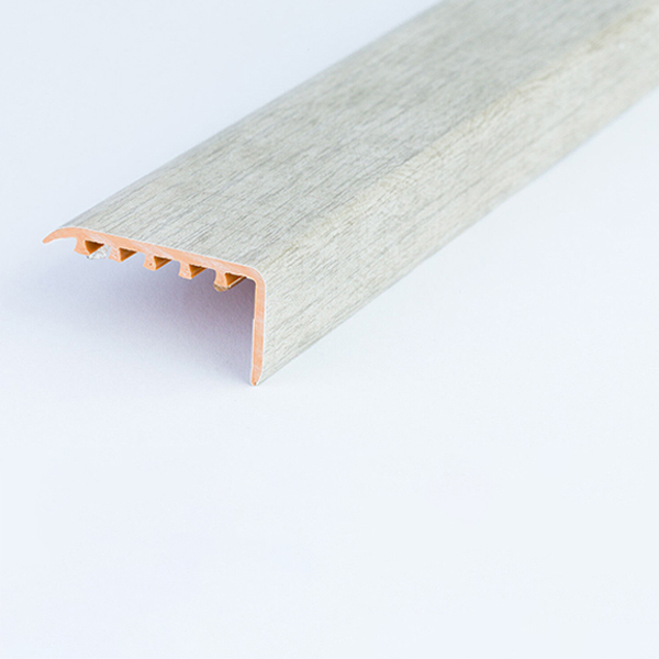 UPVC Wood Effect Stair Nosing Edge Trim 45mm x 22mm
