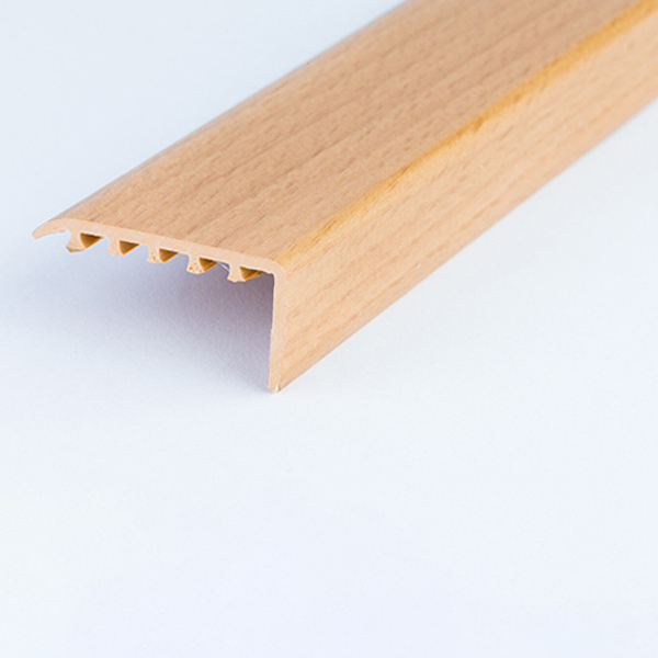 UPVC Wood Effect Stair Nosing Edge Trim 45mm x 22mm