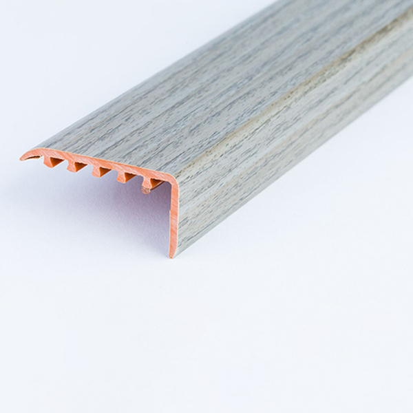 UPVC Wood Effect Stair Nosing Edge Trim 45mm x 22mm
