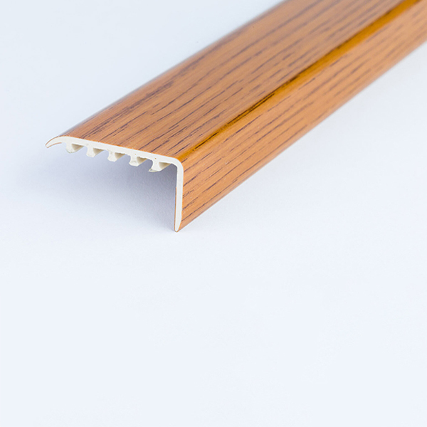 UPVC Wood Effect Stair Nosing Edge Trim 45mm x 22mm