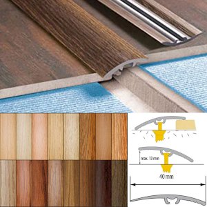 Wood Effect Self-Adhesive Door Floor Edging Trim