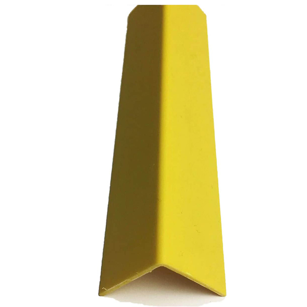 Yellow Plastic PVC Corner 90 Degree Angle Trim 2.5m Long
