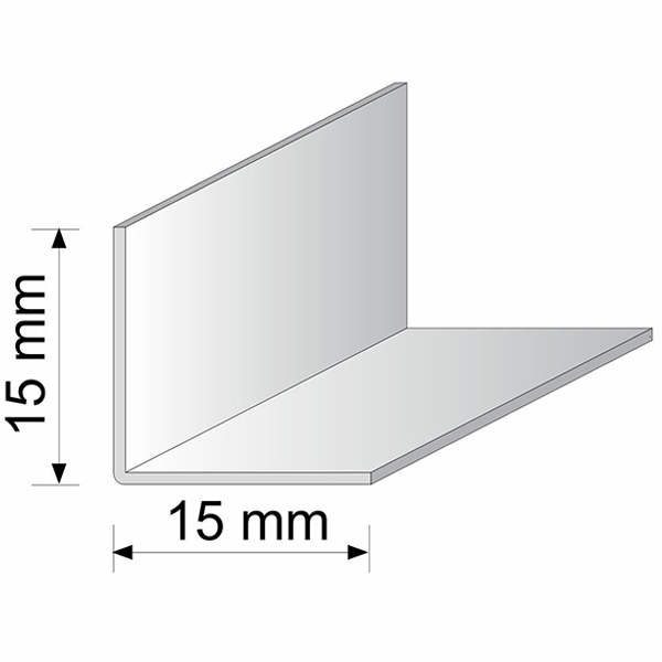 Yellow Plastic PVC Corner 90 Degree Angle Trim 2.5m Long
