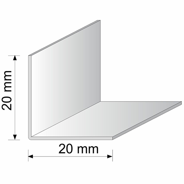 Yellow Plastic PVC Corner 90 Degree Angle Trim 2.5m Long