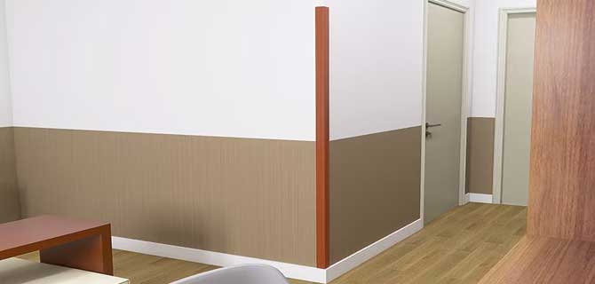 Wood Effect Wall Corner Protector